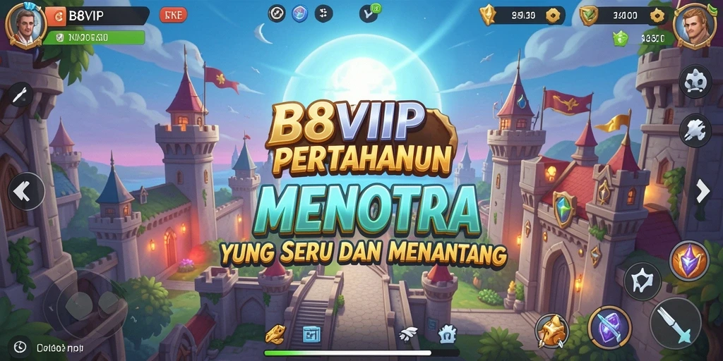 Gameplay B8VIP yang menarik dalam Tower Defense.