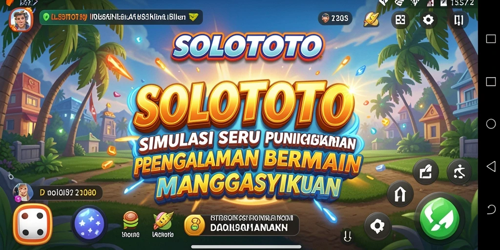 Tampilan gameplay SOLOTOTO yang seru dan menarik.