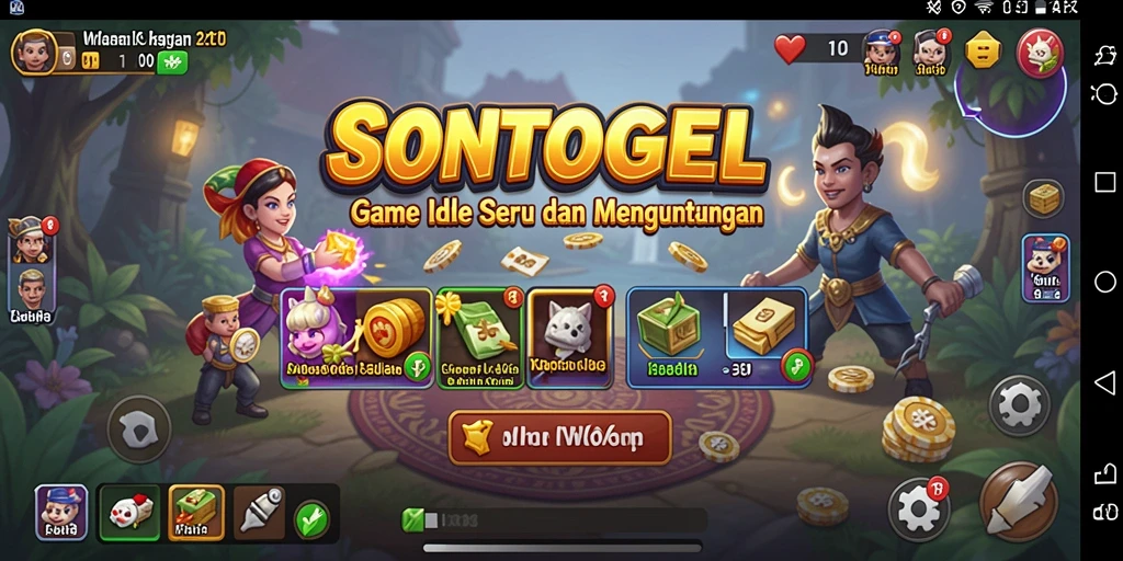 Tampilan menarik dari gameplay SONTOGEL yang mengasyikkan.