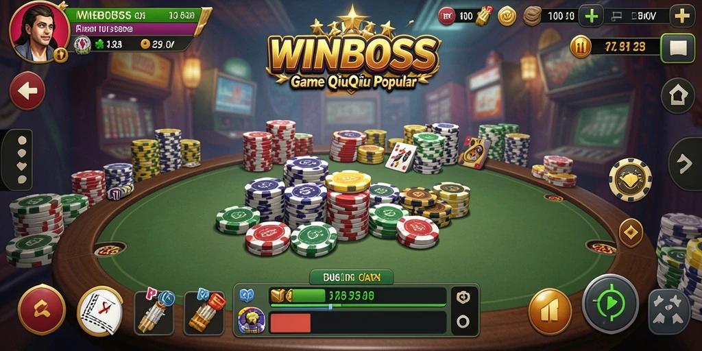 Tangkapan layar gameplay QiuQiu yang seru dan menarik.